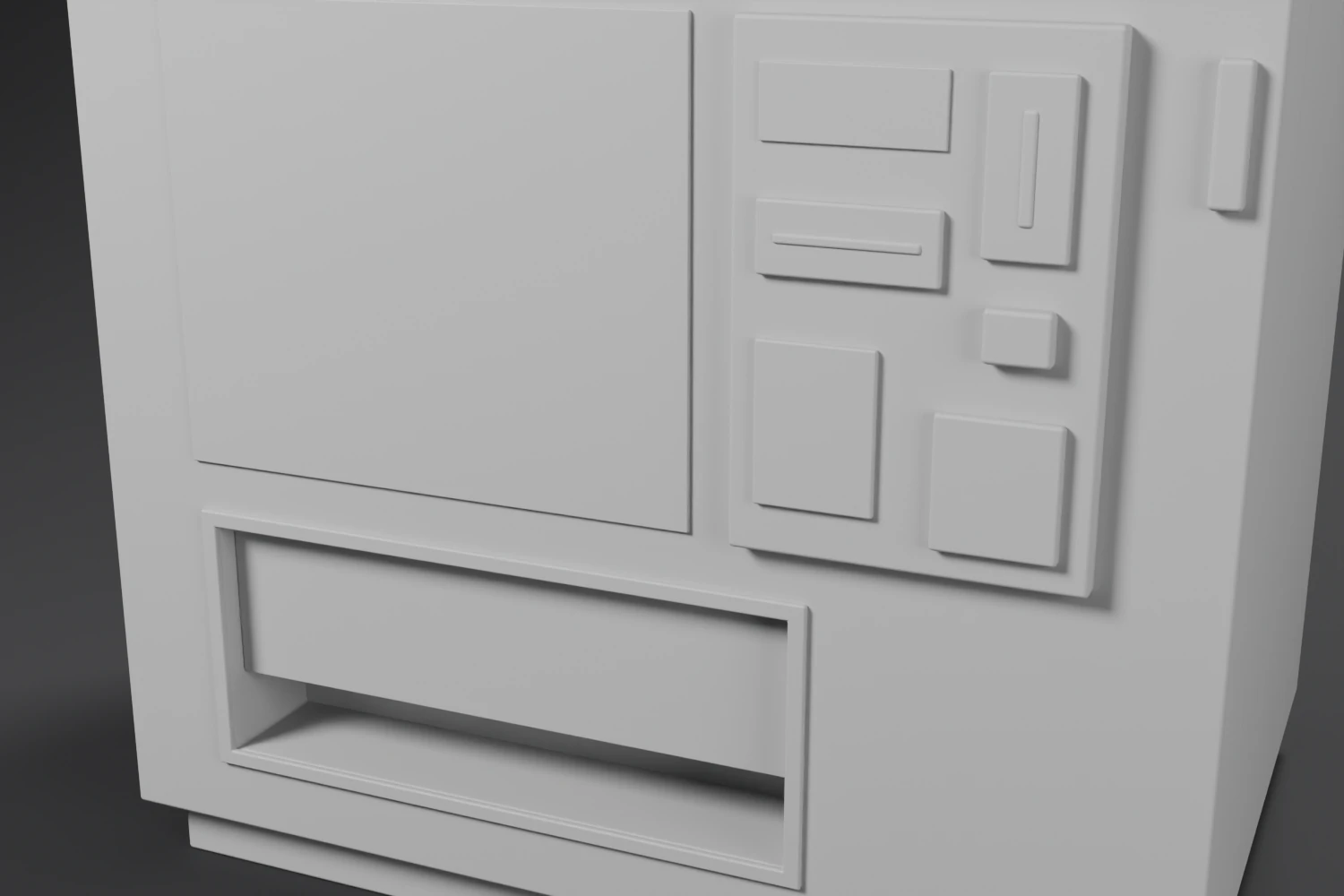 La même porte d’un seul tenant, sans jointures