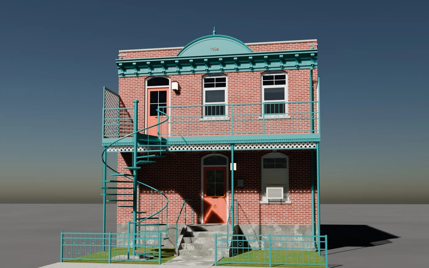 Duplex polychrome du Plateau