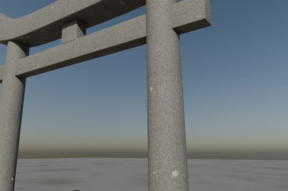 Joints between the drums of a stone pillar